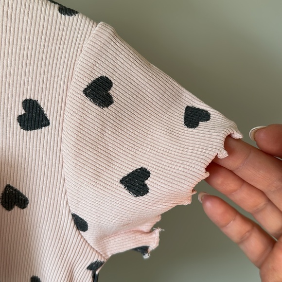 ✨NEW Zara Short Sleeve Ribbed T-Shirt 5 Years - Picture 4 of 6